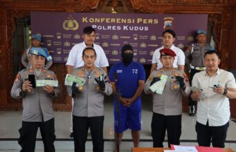 Warga Kudus Di Amankan Polisi duga,an bisnis jual beli Motor Tanpa Surat