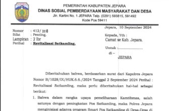 Program Smart Pos Satkampling Inisiasi Kapolres Jepara, Demi Kondusivitas Dihentikan Untuk Sementara