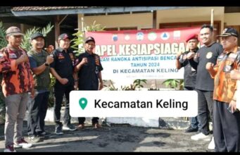 Muspika Kecamatan Keling Gelar Apel Siaga Bencana Melibatkan Ormas yang Diwilayah