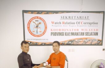 Korwil WRC PAN-RI serah Terima Jabatan Ketua Divisi Hukum Kalsel