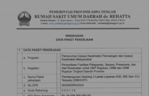 Pengerjaan Gedung 3 Lantai RSUD Raehata Dengan Anggaran 24 Miliar, Dikerjakan Asal Jadi