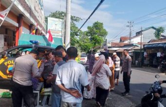 Gerakan Pangan Murah (GPM) Polsek Keling Polres jepara Di Gelar Di pasar Tradisional Kecamatan Keling Kabupaten Jepara