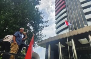 Aliansi” SAKUTU Gelar Aksi di Depan Gedung Kantor KPK, Jakarta