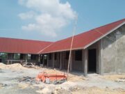 Proyek Pembangunan SMP Satu Atap Negri PONCOMULYO Kolilo Pati Diduga Kuat Tidak Sesuai Spek Dan RAB Dana APBN