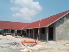 Proyek Pembangunan SMP Satu Atap Negri PONCOMULYO Kolilo Pati Diduga Kuat Tidak Sesuai Spek Dan RAB Dana APBN