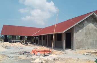 Proyek Pembangunan SMP Satu Atap Negri PONCOMULYO Kolilo Pati Diduga Kuat Tidak Sesuai Spek Dan RAB Dana APBN