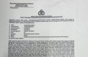 Manager PT Theodira Sinergy Diduga Kuat Melakukan Pelecehan Seksual Terhadap Istri Polisi